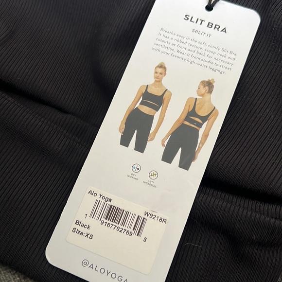 NWT Alo slit bra - Picture 5 of 5